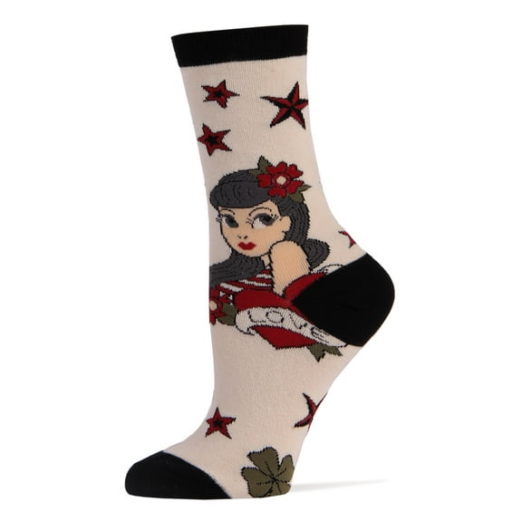 Oooh Yeah Women's Funny Novelty Crew Socks, Crazy Cool Fashion Socks, It Girl