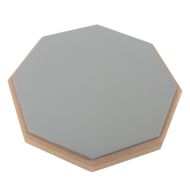 8 Inch Drum Practice Pad with 2 Pairs of 5A Drum Sticks, High Density Rubber Silent Drum Pad, Anti Slip and Cushioning EVA Base, Drum Beginner Practice Pad
