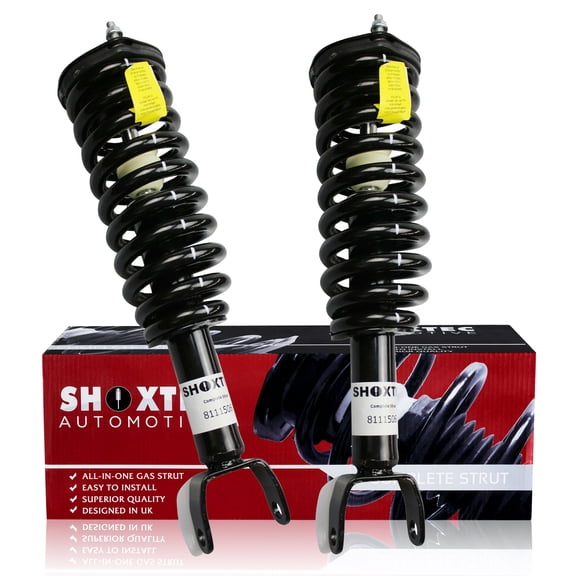 Shoxtec Front Complete Strut Assembly for 2005-2009 Dodge Dakota; 2006-2009 Mitsubishi Raider Coil Spring Shock Absorber Repl. Part No. 171100