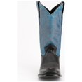 thumbnail image 3 of Ferrini Western Boots Mens Gunner 12" Square Toe Black Blue 12193-04, 3 of 6