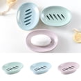 thumbnail image 1 of Double Couche Ovale Soap Support de Rangement Box Stand Cuisine Salle de Bain Accessoires, 1 of 8