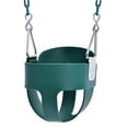 thumbnail image 2 of Baby Kids Swing  Children Swing Chair Safe Comfortable With Chains High Back Full Bucket Swing, 2 of 8