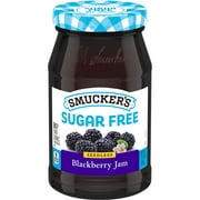 Smucker's Sugar Free Seedless Blackberry Jam with Splenda Brand Sweetener, 12.75 Ounces