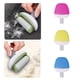 thumbnail image 1 of Rodillo quitapelusas para pelo de mascotas y telas | Adhesivo potente | Hojas desechables reemplazables | Mango ergonómico de plástico | Azul, rosa y amarillo | Portátil (12,1 cm) | Elimina pelusas, 1 of 6