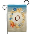 thumbnail image 2 of Breeze Decor 80171 Summer O Monogram 2-Sided Impression Garden Flag - 13 x 18.5 in., 2 of 2