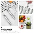 thumbnail image 2 of PBPBOX 3Pcs Chain Bbq Scraper Scrap Tool for Grill with Bottle Opener Function, 2 of 8