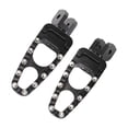 thumbnail image 1 of Reposapiés Reposapiés Pedales para Scrambler 400800 1100 15-20 Frente Negro Baoblaze estriberas de motocicletas, 1 of 8