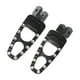 thumbnail image 1 of Reposapiés y pedales para Ducati Scrambler 400 800 1100 delanteros negros Frente Negro, 1 of 8