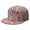 Ethnic Chic Fla, variant on Ethnic Chic Flat Visor Hat - Adjustable Full Panel Snapback Cap with Colorful Retro Pattern for Urban Fashion
