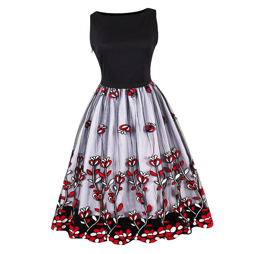Vestido Punk Fiesta Vestido Gótico Punk De Fiesta - Sin Mangas