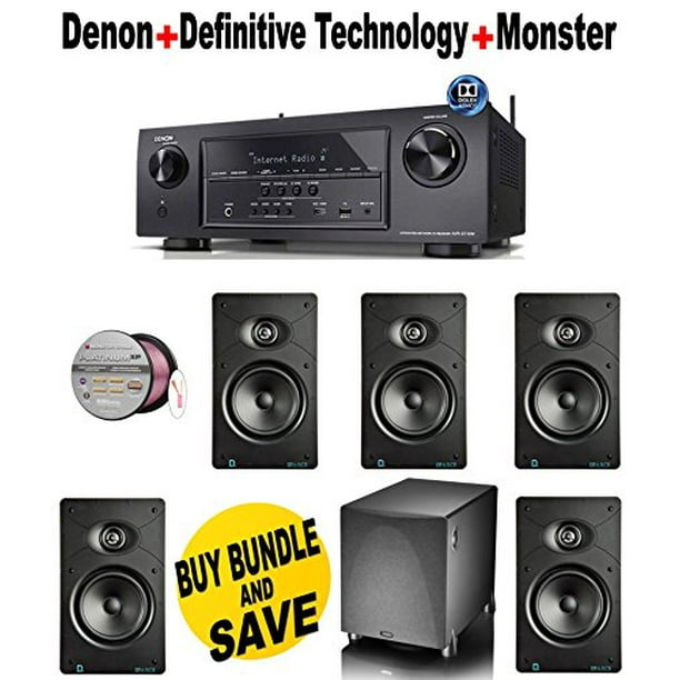 Denon AVRS710W 7.2 Channel Full 4K Ultra HD A/V Receiver with