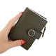 thumbnail image 5 of Cartera pequeña de estilo coreano fresco y corta para mujer con hebilla de cuero de PU de color sólido, linda cartera pequeña, bolso de mano para tarjetas, 5 of 5