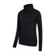 thumbnail image 3 of Mountain Warehouse - Jersey Meribel de Algodón de Manga Larga para Mujer (Negro), 3 of 3