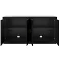 thumbnail image 7 of Twin Star Home 64" Buffet Sideboard, Black, 7 of 7