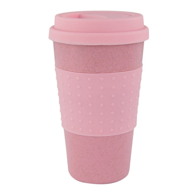 Taza De Agua De Paja De Trigo Respetuosa Con El Medio Ambiente, Taza De Agua Portátil Antideslizante De 350Ml Methold TO002692-00