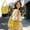 1#Yellow, variant on Handmade Crochet Tote Bag Floral Knit Shoulder Bag Bohemian Large Capacity Beach Shopping Bag, Soft Comfortable Durable Daily Commute Travel Use, Women Vacation Holiday Outdoor Fashion Accessory Gift