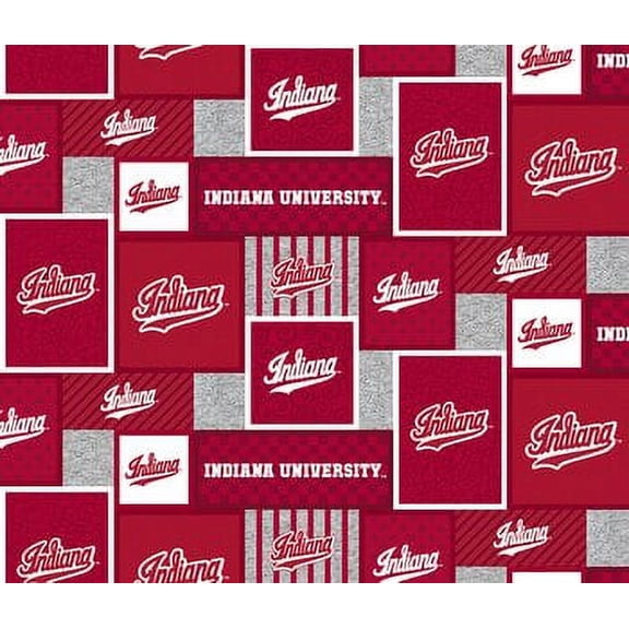 NCAA-Indiana IND-1177 College patch fleece