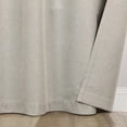 thumbnail image 4 of Superior Neal 100% Blackout Curtains Set of 2, Grommet Curtain Pannel Pair, Flax Beinge, 52"W x 108"L, 4 of 12