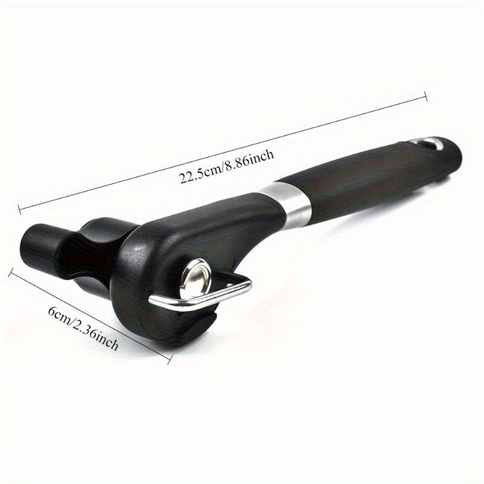1pc Heavy-Duty Stainless Steel Manual Can Opener, Featuring an Adjustable And Non-Slip Handle - Suitable for Commercial And Residential Use, Equipped with a Lever Mechanism
