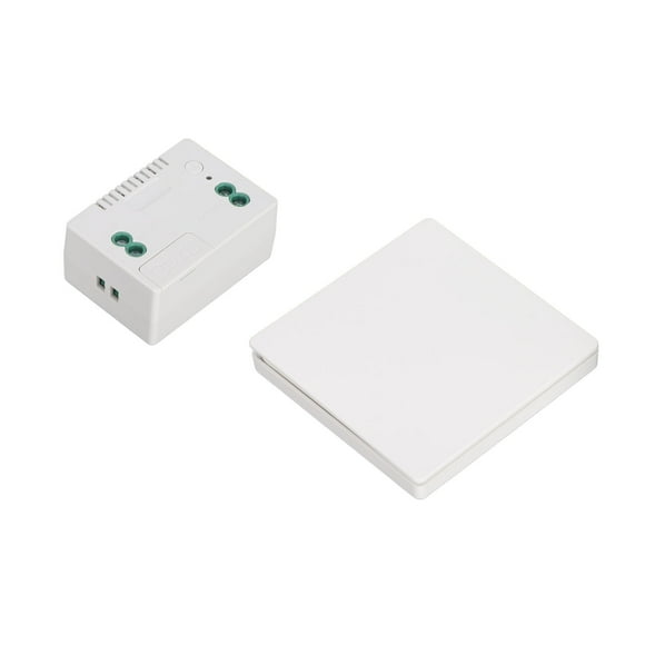 Wireless Switch Receiver Kit,433Mhz Wireless Light Switch Remote Light Switch Wall Mounted Light Switch Solid Performance