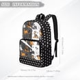 thumbnail image 7 of FKELYI Clear Backpack for Boys 17 Inch Schoolbag Cartoon Dog Polka Dot Print Lightweight Kids Backpacks Transprent Book Bag for Primary School Daypack Rucksack, 7 of 7