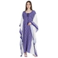 thumbnail image 4 of Moomaya Caftan pour Femmes à Imprimé, Manches Kimono, Sortie de Plage, Robe Caftan, 4 of 6