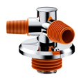 thumbnail image 2 of Fiudx Conector de Drenaje de Piso Abs, Accesorio de Alcantarillado de 4 Vías Antiolor, Fácil Instalación, Material Abs de Primera Calidad, Apto para Cocina, Baño y Garaje, Tamaño 9,7 X 8,3 X 4 Cm, 2 of 6