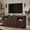 Brown, variant on Vineego 70 inch Farmhouse TV Stand for Living Room, Entertainment Center with Sliding Barn Doors & 4 Storage Drawers, Adjustable Shelves Rustic Media Console for Bedroom,White