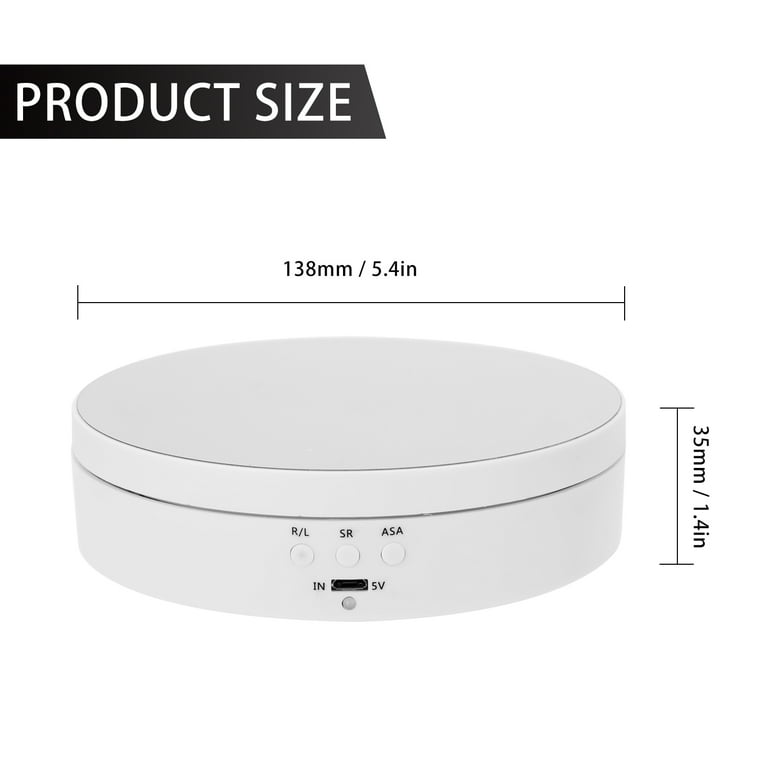 360 Degree Electric Rotating Turntable Display Stand Automatic