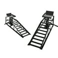 thumbnail image 4 of 5 Ton Auto Car Truck Service Ramps Lifts, Garage Car Lift Hydraulic Ramps,Automotive Hydraulic Lift Repair Frame Lift(2 Pack) Black color,, 4 of 11