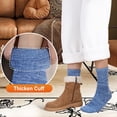 thumbnail image 3 of Calcetines térmicos EBMORE de lana merino para mujer y hombre de invierno, 4 pares, 3 of 6