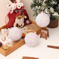 thumbnail image 3 of Conjunto De 3 Adornos Navideños Colgantes Con Cuentas Arcoíris Y Piruletas Árbol De Navidad Con Cuentas Arcoíris Y Pastel Helado Decoración Navideña Decoración Para Fiestas Navideñas En Casa, 3 of 7