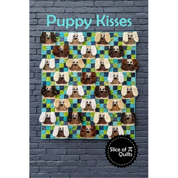 Puppy Kisses Quilt Pattern by Laura Piland for Slice of Pi Quilts