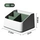 thumbnail image 3 of Zhuge Caja de almacenamiento de objetos pequeños de escritorio, 17,2 * 15 * 10,2 cm, 1 pieza, verde, 3 of 5