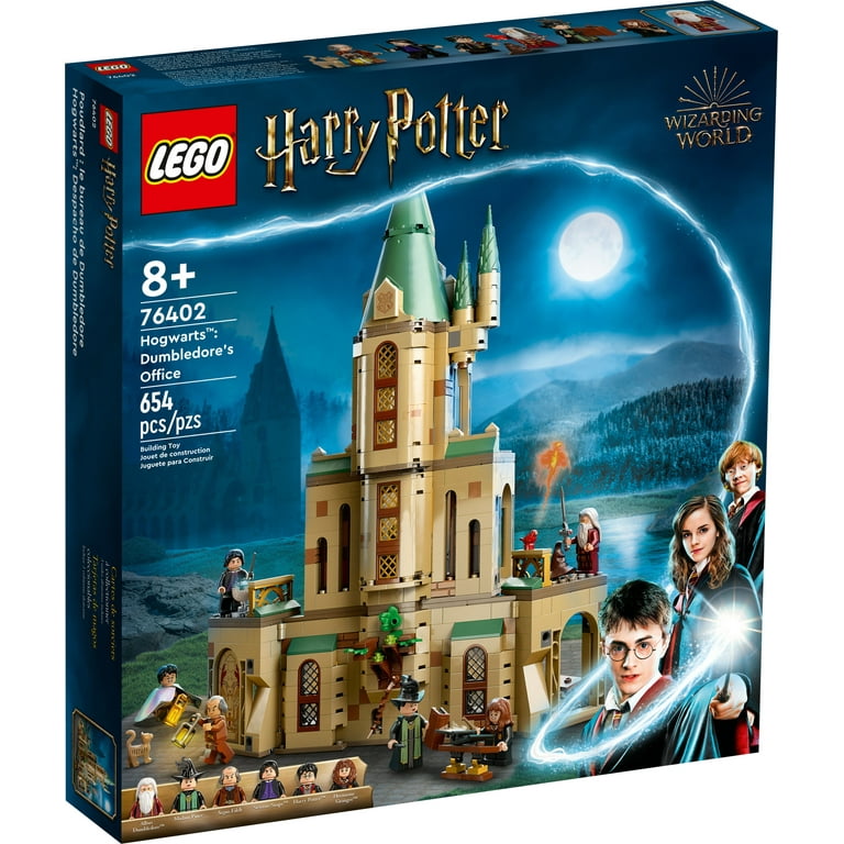 LEGO Harry Potter Hogwarts: Dumbledore’s Office 76402 Castle Toy, Set with  Sorting Hat, Sword of Gryffindor and 6 Minifigures, for Kids Aged 8 Plus