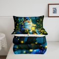 thumbnail image 5 of Manfei Christmas Cute Ball King Size Comforter Sets,Farmhouse Farm Animal Cow Comforters King Size,Xmas Reversible,3-Piece,1 Comforter and 2 Pillowcases, 5 of 7