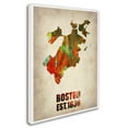 thumbnail image 2 of Trademark Fine Art "Boston Watercolor Map" Canvas Art by Naxart, 2 of 3