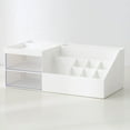 thumbnail image 1 of Fufafayo Makeup Storage Box, Cosmetic Organizer, Desktop Storage Rack, Drawer Type Plastic Organizer for Lipstick, Skincare, Vanity Table, Bedroom Countertop, 1 of 3