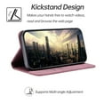 thumbnail image 5 of Galaxy S22 Plus Wallet Case,  Flip Folio Wallet Cover Slim Premium PU Leather Case with RFID Blocking Card Holders Kickstand Magnetic Closure Bumper Cover for Samsung Galaxy S22 Plus 6.6 inch,Winered, 5 of 8