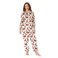 thumbnail image 4 of joogoo Cherry Fruits Bow Unisex Adults Onesies Pajamas Jumpsuits L, 4 of 7