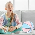 thumbnail image 4 of FONWILYO Versatile Ball Cushion Pink Plush 1Set For Home Decor And Fan Parties, 4 of 5