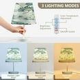 thumbnail image 4 of Chinese Cranes Birds and Flowers Desk Lamp LED Table Nightstand Lamps with 3 Color Temperatures for Home Bedroom Living Room Decor 6x11, 4 of 8
