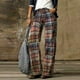 thumbnail image 1 of Puntoco Moda Mujer Cómodo Impreso Rectos Jeans Pantalones Casuales Pantalones Puntoco Puntoco-2289, 1 of 3