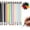 12 PCS Colored (with 12 colored nibs), variant on Forever Pencil, Reusable Inkless Pencils with Erasers, No-Sharpening Writing Instrument for Drawing, Sketching, Office Supplies (12 PCS Colored (with 12 colored nibs))