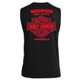 thumbnail image 2 of Harley-Davidson Men's Ride Metal Sleeveless Cotton Muscle Shirt, Black (5XL), Harley Davidson, 2 of 2