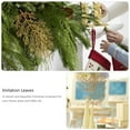 thumbnail image 2 of HEMOTON 12PCS Christmas Decoration Leaves Creative and Delicate Imitation Photo Props, 2 of 7