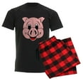 thumbnail image 6 of CafePress - Pig Face Men's Dark Pajamas - Men's Dark Loose Fit Cotton Pajama Set, 6 of 7