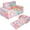 Pink Unicorn L, variant on Toddler Couch, Toddler Chair Folding, Kids Couch 2 in 1 Kids Sofa Glow in The Dark Couch, Gifts Sleeper for Girls Boys - Gray Sky