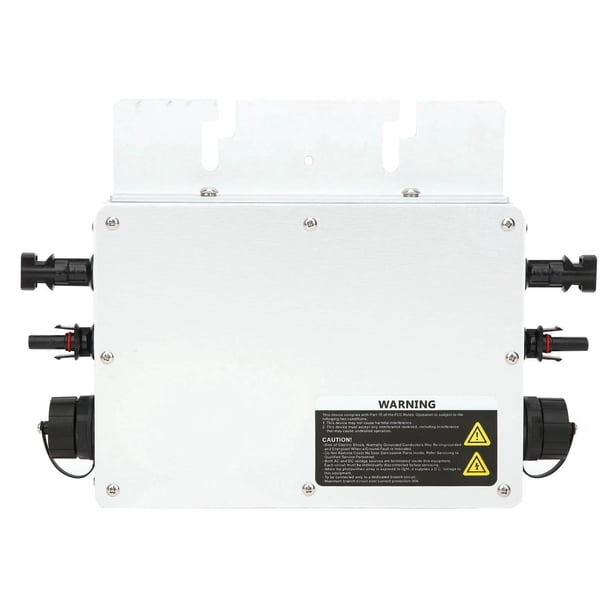 Inversor W,Inversor conectado a la red Microinversor fotovoltaico Inversor Eficiencia óptima