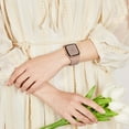 thumbnail image 3 of Bracelet Compatible avec Apple Watch, 38 mm, 40 mm, 41 mm, pour Hommes et Femmes, Bracelet de Montre Élastique Réglable Compatible avec iWatch Series, 3 of 5
